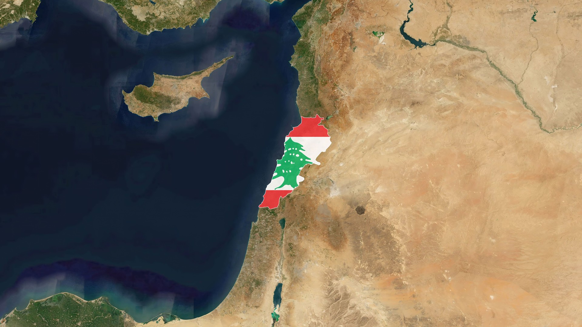 Lebanon Explorer: Country Identification Maps Flag